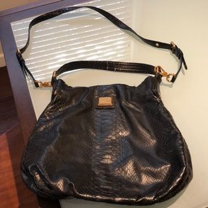 Marc By Marc Jacobs Snake Embossed Leather Hobo